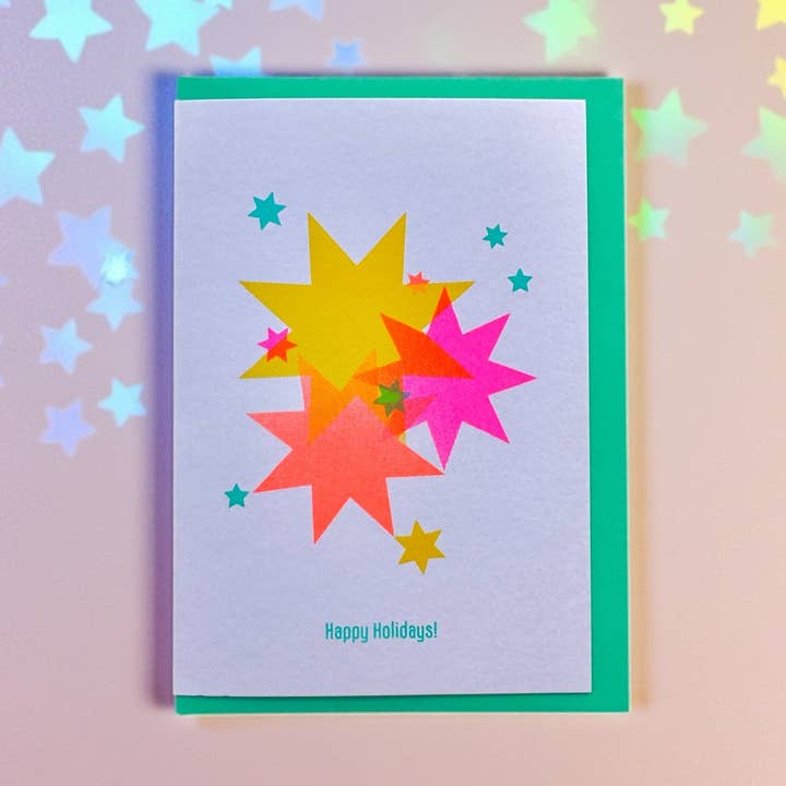 Pink Stories - Vente Cartes de Noël - Starlight Pop HH vert0