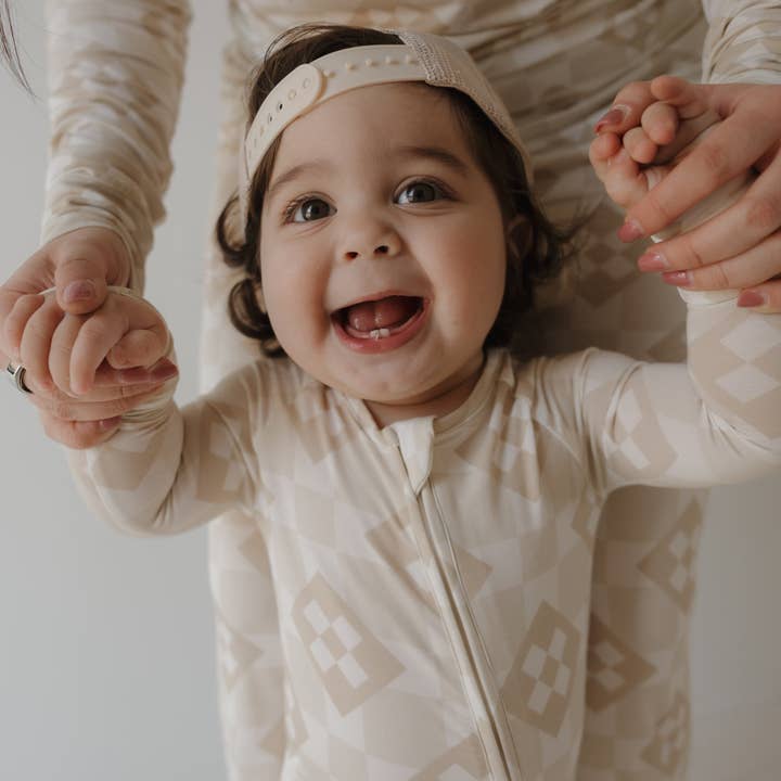 Forever French Baby - Wholesale Sleepsuit - Baby - Bamboo Zip Pajamas | Cottage Quilt4