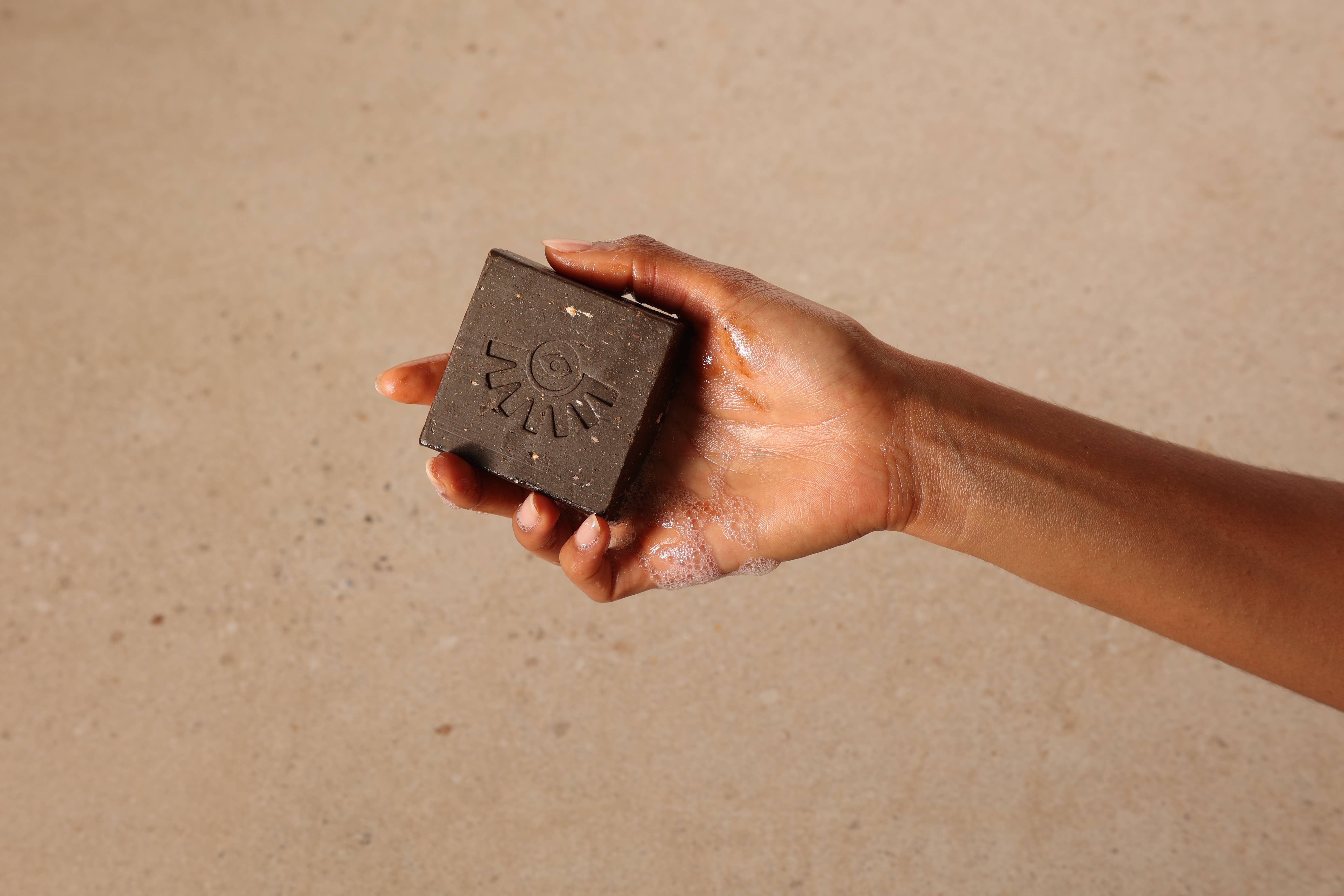 Ayéya - Wholesale Bar Soap - Traditional Black Soap Bar, Gratitude
6