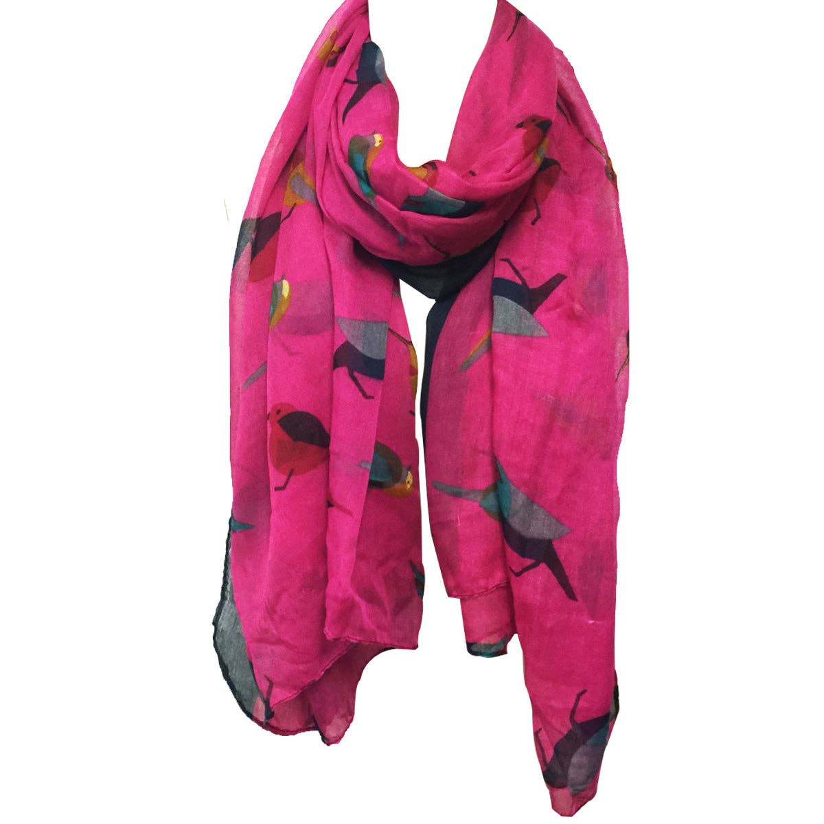 Wrapables.com - Wholesale Scarf - Women's - Wrapables Soft Viscose Bird Print Multi-Style Scarf37