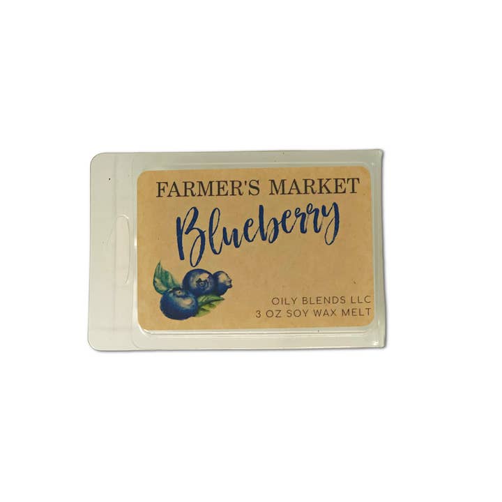 Blueberry Farmer's Market 3oz Soy Wax Melt for wholesale by Oily Blends