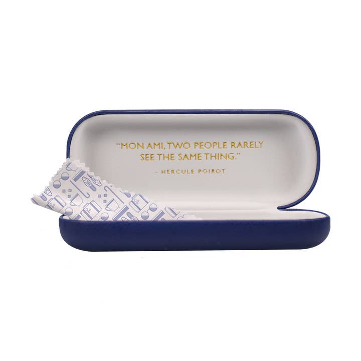 Agatha Christie Glasses Case for wholesale by Half Moon Bay By Design