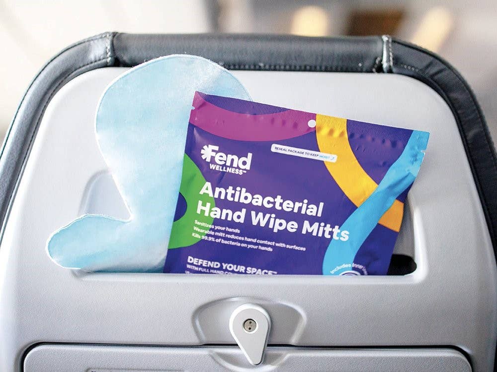 Fend Wellness – wholesale Hand sanitiser – Fend Wellness Wearable Wipes, 10-pk1