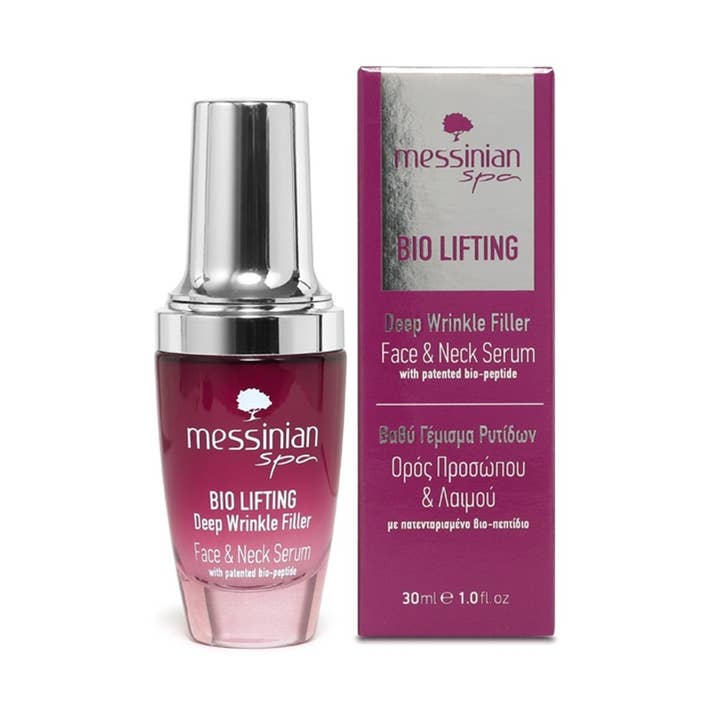 Messinian Bio Lifting Faltenfüller für Gesicht und Hals für den Großhandel von IngrossoBeauty by INCI Srl