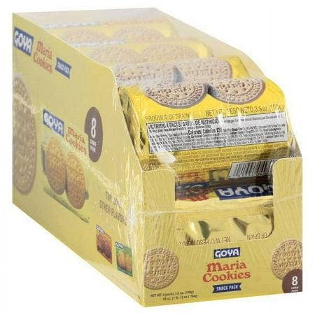 Goya Maria Cookies 8 Pack 3.5 Oz Tray for wholesale by Long Island Candy Factory