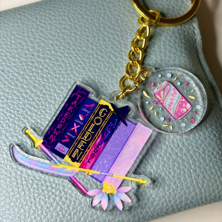 Kpop Demon Hunters Keychain for wholesale by Designs with Jamie