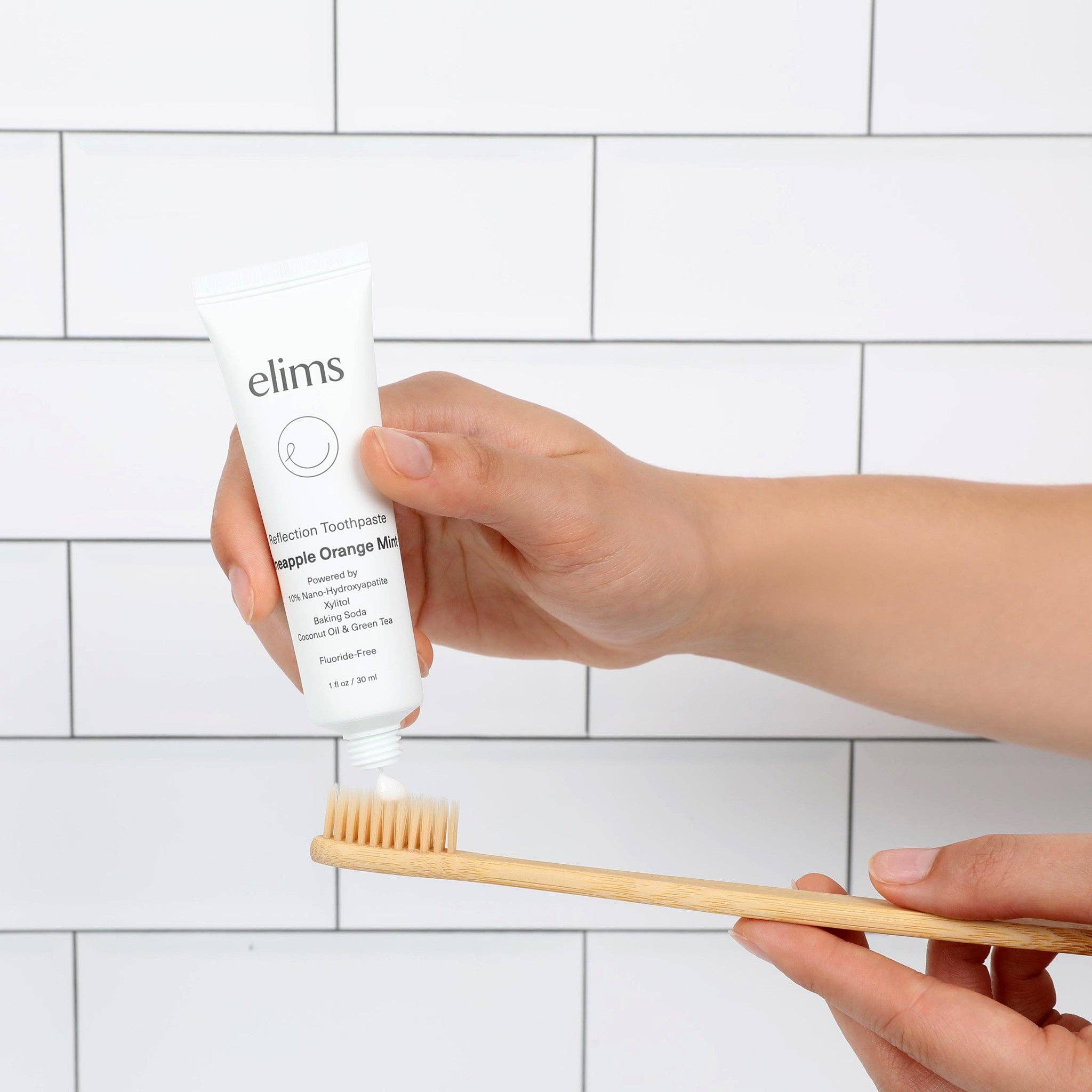 ELIMS – wholesale Tandkräm – Tandkräm i resestorlek i ananas apelsinmynta (1 oz)3