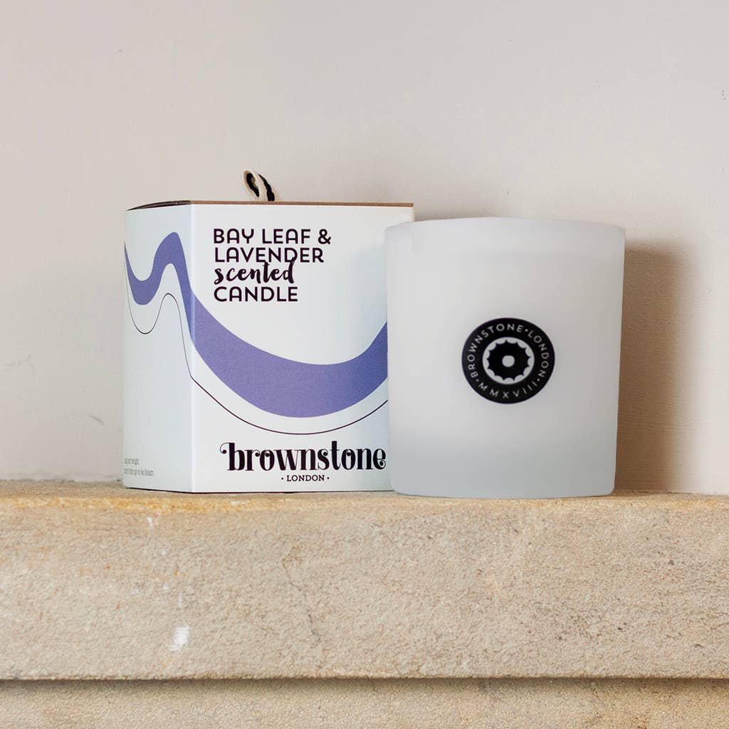 Brownstone London - Wholesale Jar/Filled Candle - Bay Leaf And Lavender Boxed Candle