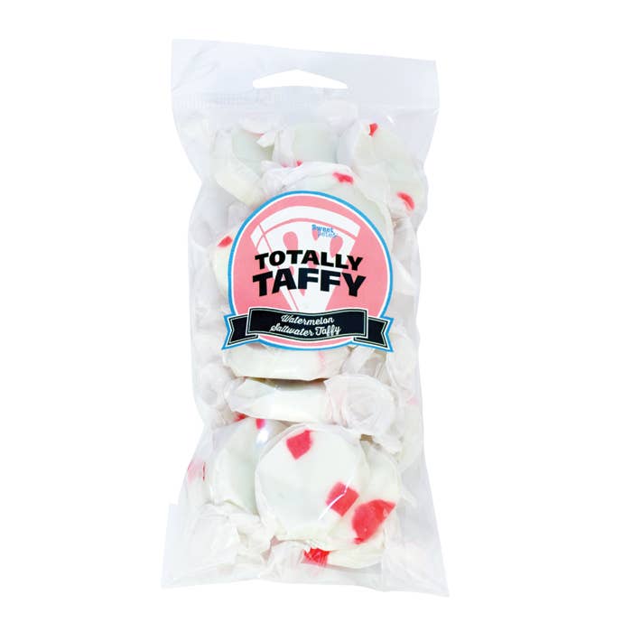 Watermelon Bagged Totally Taffy for wholesale by Sweet Pete's Candy