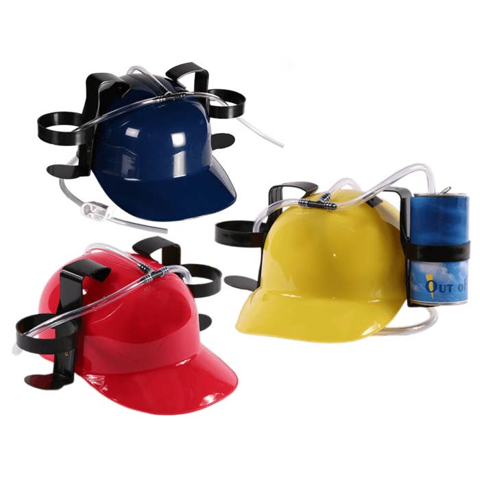 Drinking helmet, 3 colours ass. for wholesale by Out of the blue KG