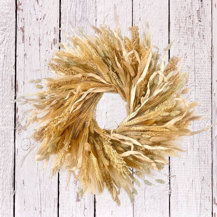 Andaluca – wholesale Wreath – Golden Grains Wreath