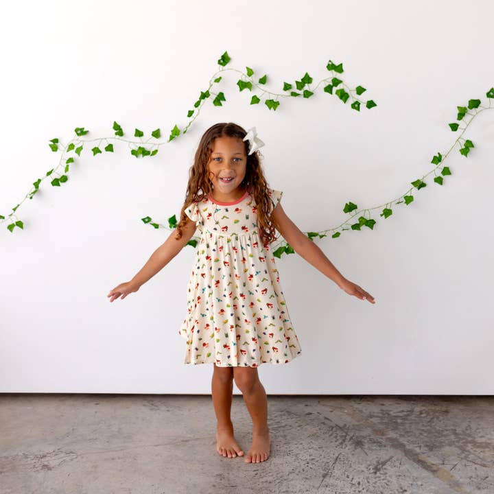 Free Birdees - Wholesale Dress - Kids - It’s a Bug’s Life Twirling Dress (2T-6Y)