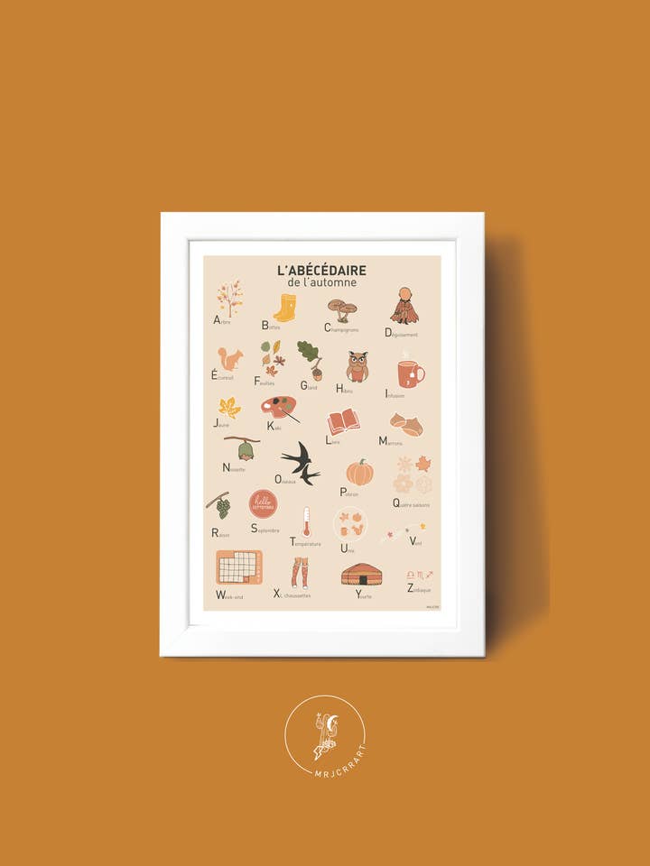 Höstens ABC-bok för wholesale av Mrjcrrart