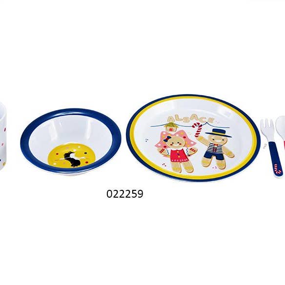 Children's Dinnerware Set 5 Pcs 'Gertwiller' for wholesale by Faye