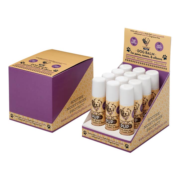 LP Dog Balm Twist-Up Bulk 12ct Box for wholesale by Alamo Pet Experts