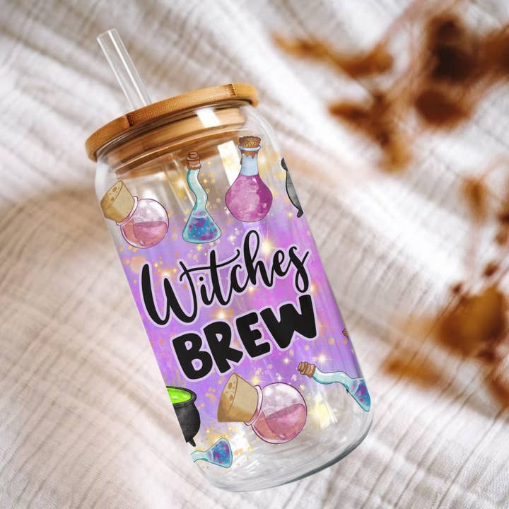 Witches Brew Cup With Lid and Straw for wholesale by CoRo & Company
