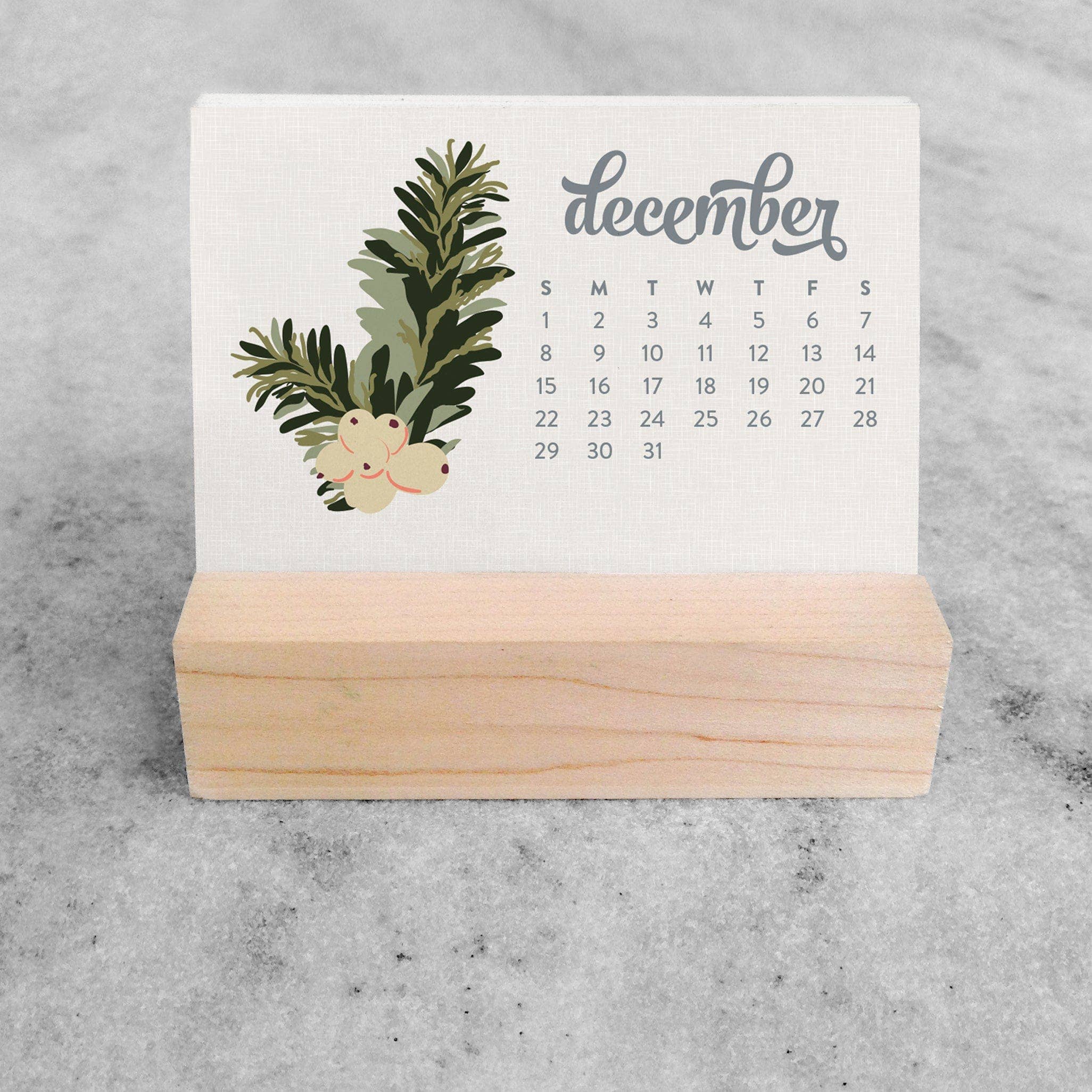 Favorite Story - Wholesale Calendar - 2026 Mini Desk Calendar, Wildflower13