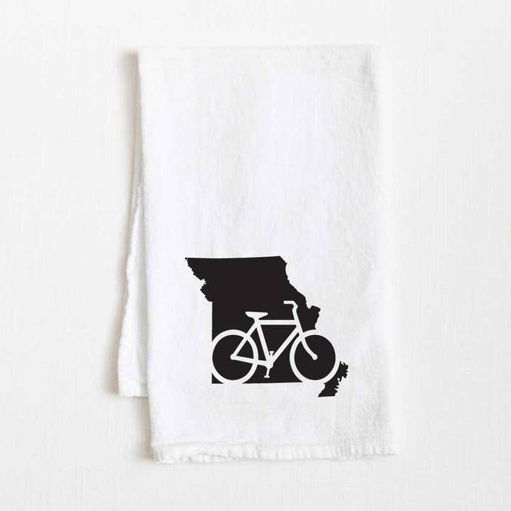 Missouri Fiets Staat Bloemzak Keukendoek - 36” x 32” voor wholesale door Towel Town
