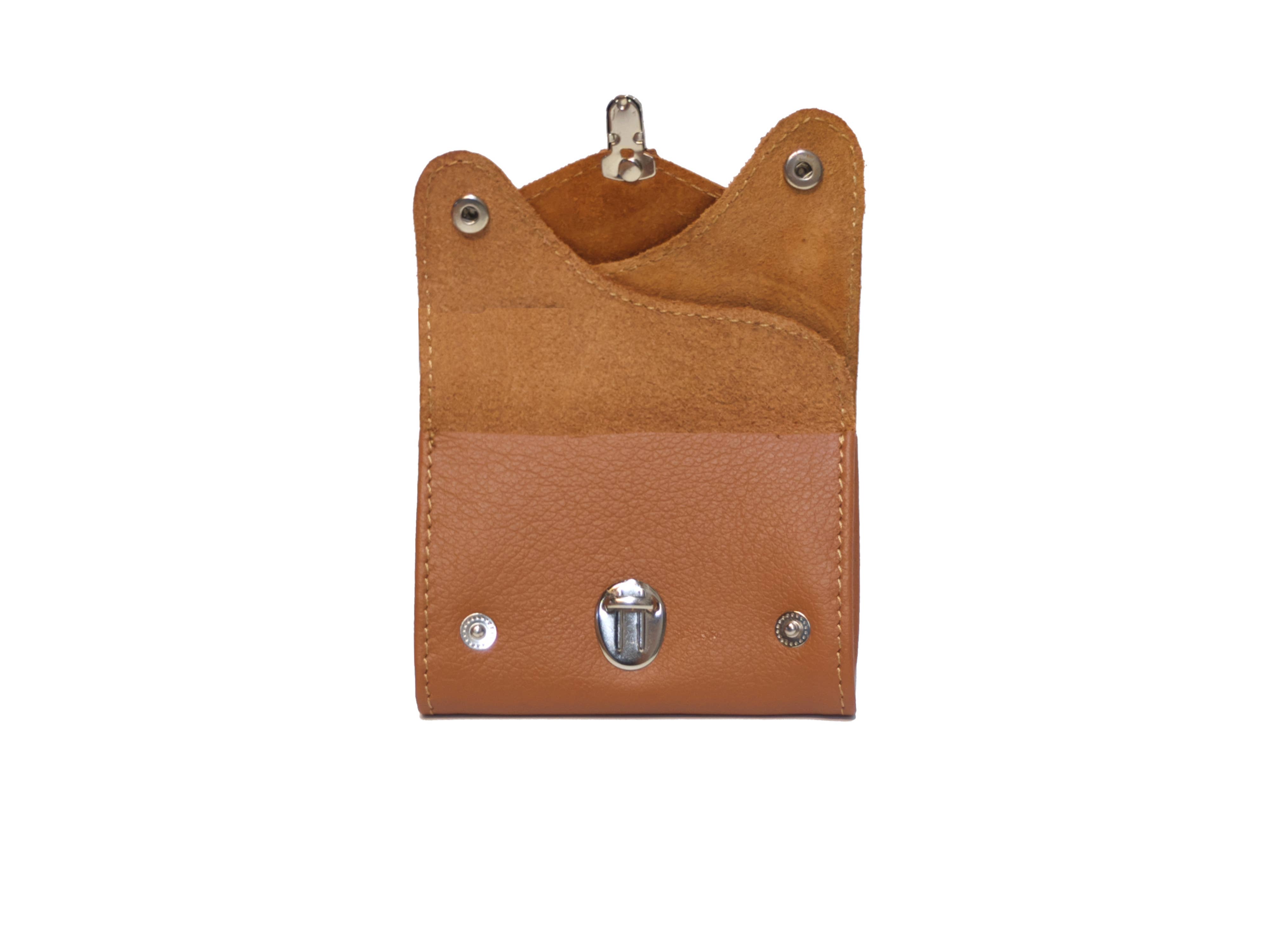 Royal marais - Wholesale Coin Purse - Women's - Tuc triple flap wallet cowhide leather5