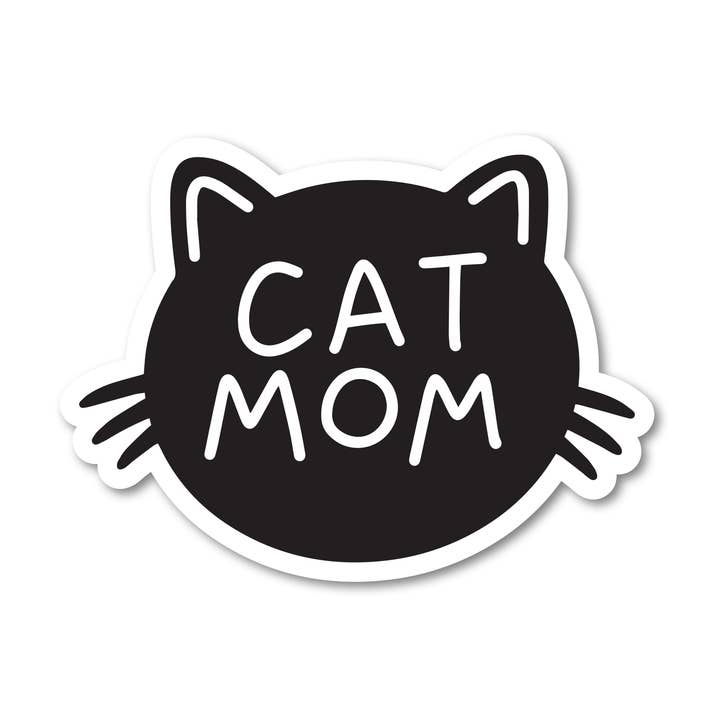 Kat Mor Vinyl Sticker for engroshandel hos Mouthy Broad