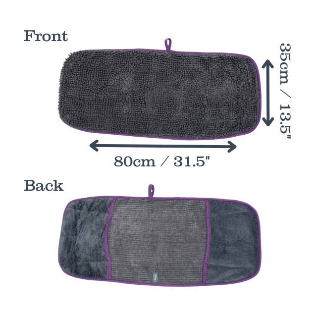 Henry Wag - Wholesale Pet grooming aid – Not cat/dog - Henry Wag Equine Microfibre Noodle Glove Towel4