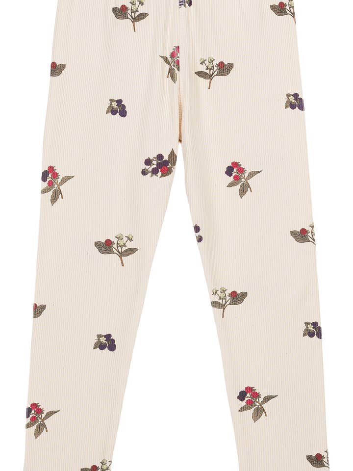 Rom Pom Ecru Leggings Brombeeren für den Großhandel von Studio Bohème Paris
