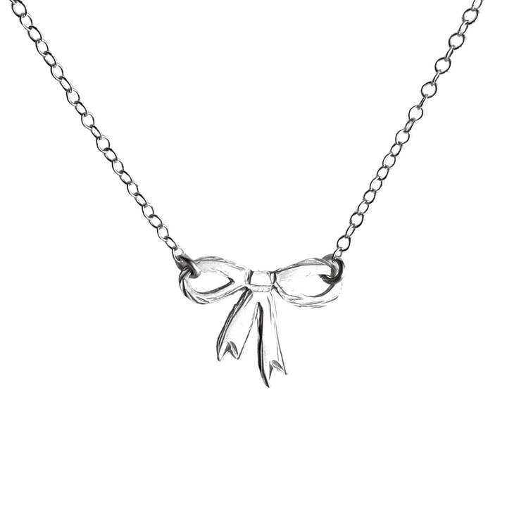 Bow Pendant Necklace for wholesale by Julie Godsey Jewelry