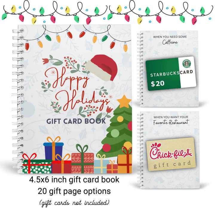 Nans Tees - Wholesale Gift Tag - Holiday Gift Card Holder Gift Book2