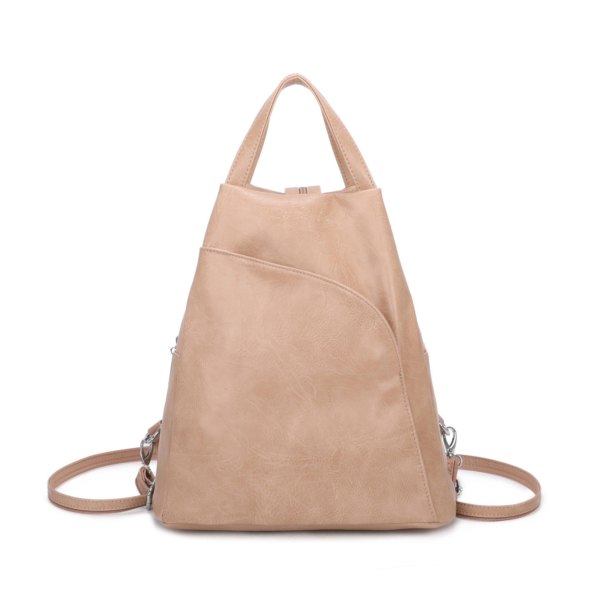 Ellas Trading – wholesale Backpack – Women's – Stylish Casual  Anti-Theft Backpack Side Zipper Pockets0