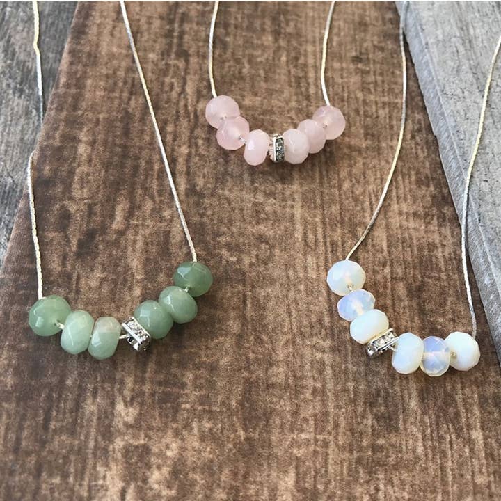 Ædelstenshalskæder med vedhæng | 12 stilarter! for engroshandel hos My Fun Colors