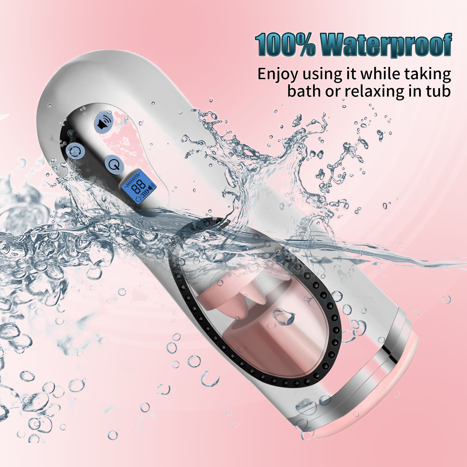 Playful Toy Wholesale - Wholesale Sex Toy - 360° high-speed rotating strong sucking male masturbator4