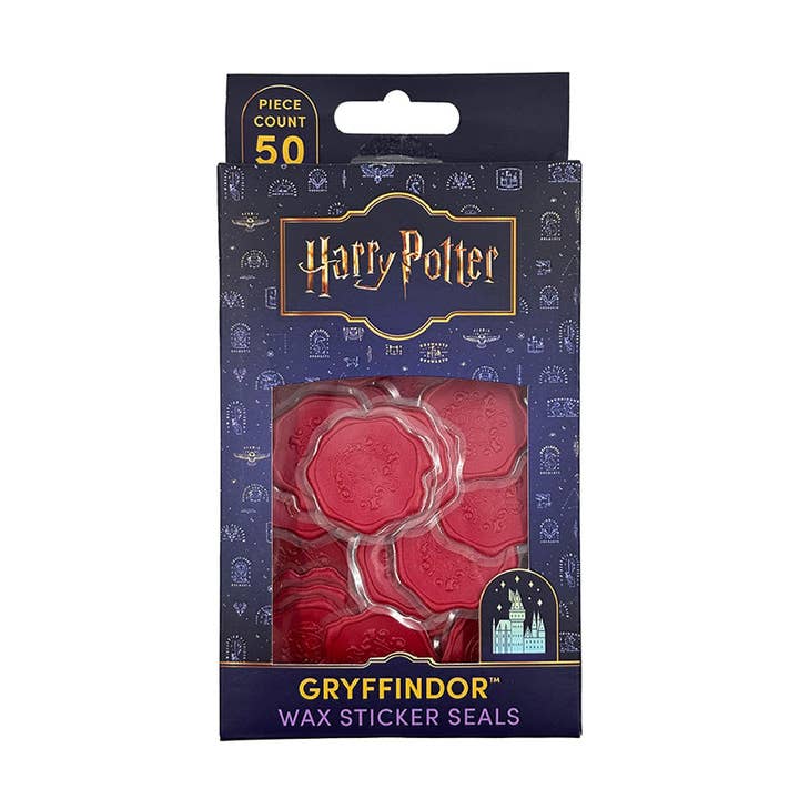 Harry Potter: Gryffindor Wax Sticker Seals (Set of 50) for wholesale by Insight Editions - #1 Pop Culture Publisher