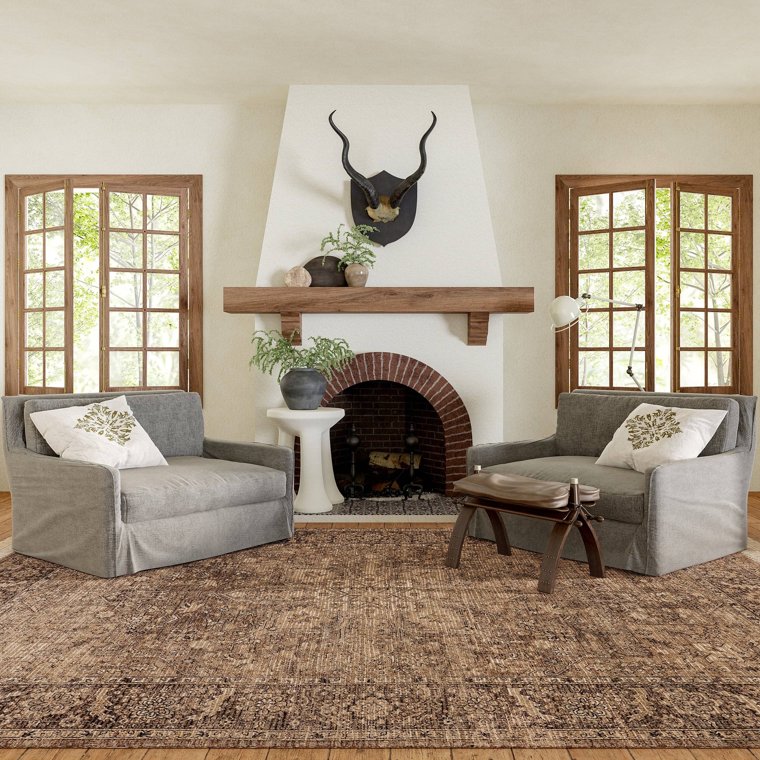 nuLOOM - Wholesale Area Rug - Lennox Persian Medallion Tassel Area Rug27