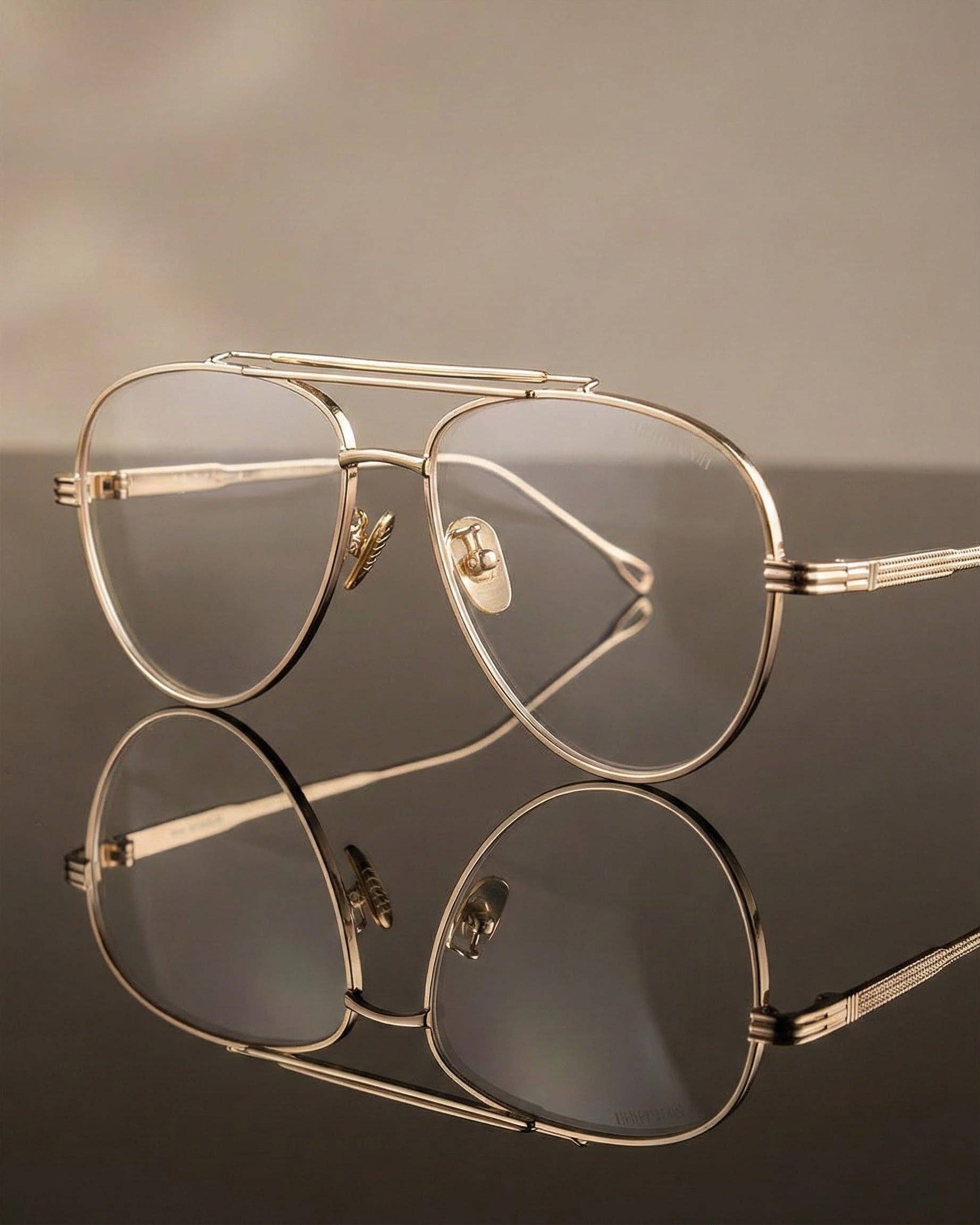 Gold Spencer Blue Light Glasses for wholesale on Faire11