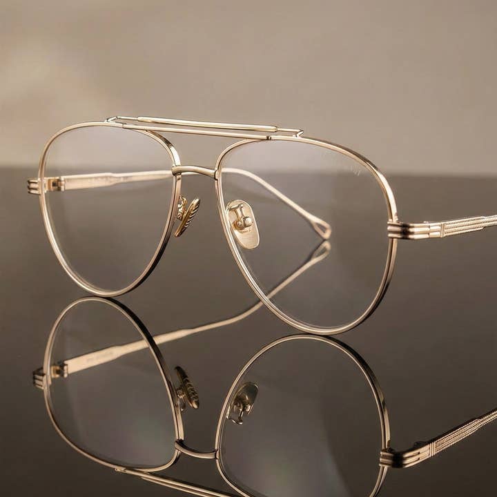 Gold Spencer Blue Light Glasses for wholesale on Faire11