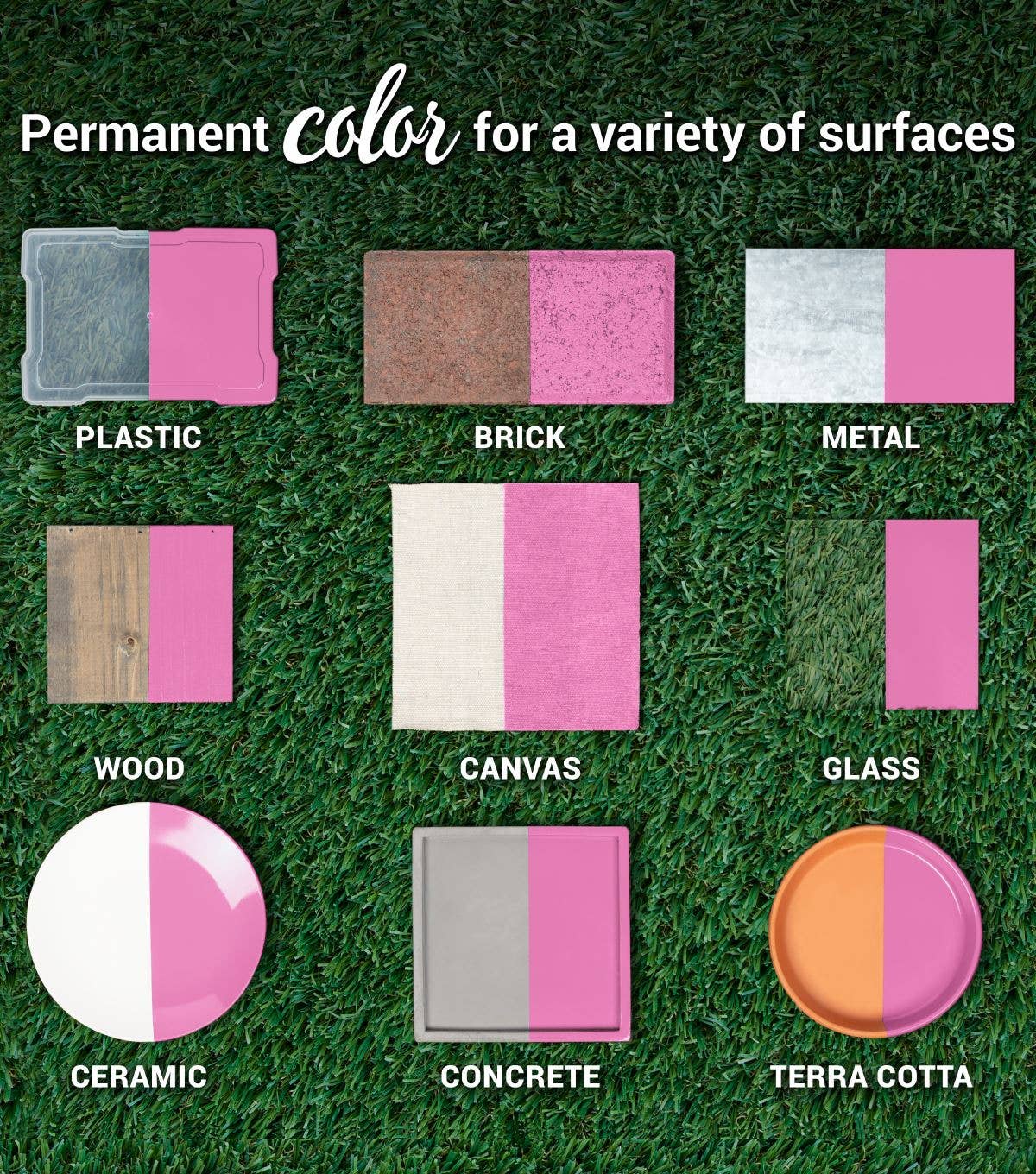 Ilovetocreate - Wholesale Paint Set - COLORSHOT Gloss Spray Paint Farmers Daughter (Pink) 10 oz.4