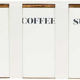 Sanctuary White Jar Bin Set 16.8X42X23 Cm for wholesale by DEENZ