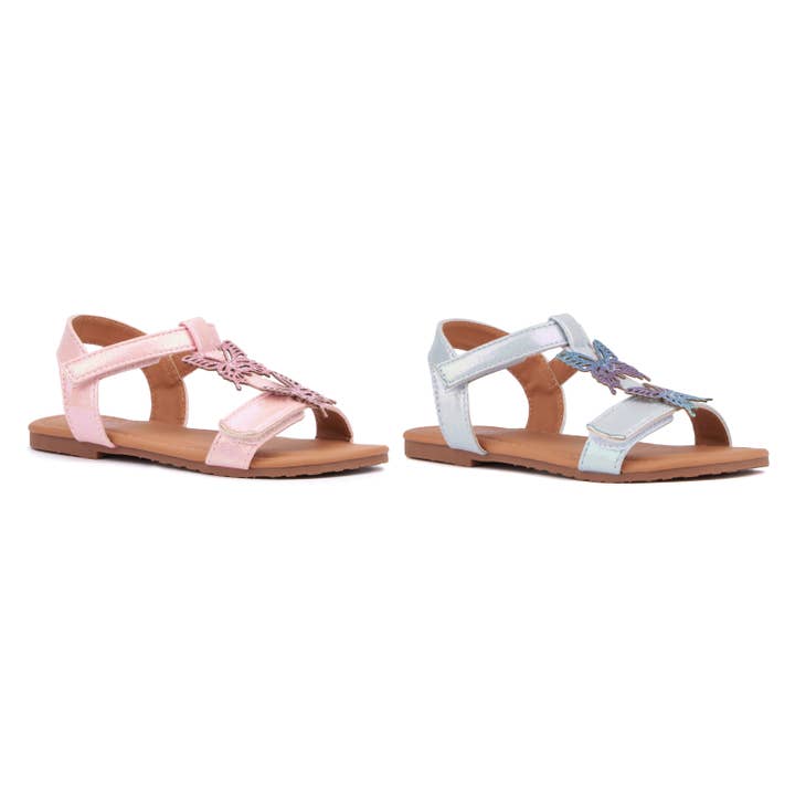 Olivia Miller Girl's Toddler Angel Flat Sandal for wholesale by S3 Holding
