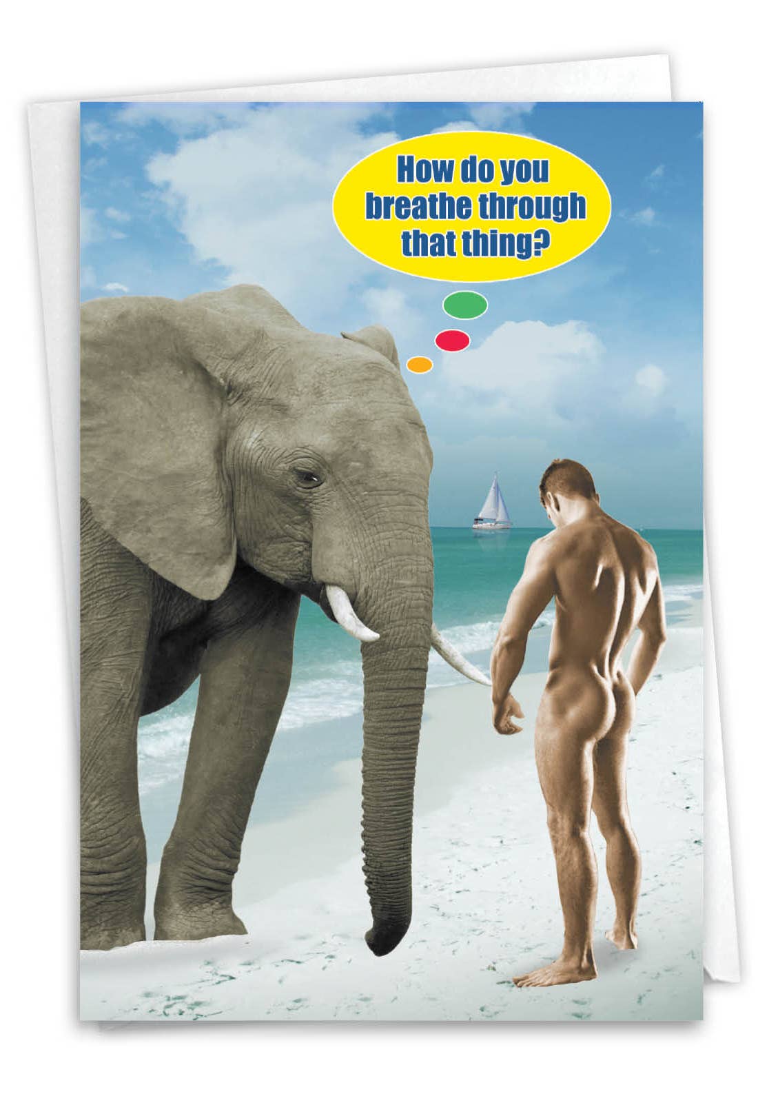 NobleWorks – Engroshandel Fødselsdagskort – Fødselsdag Card - ånde gennem denne ting4