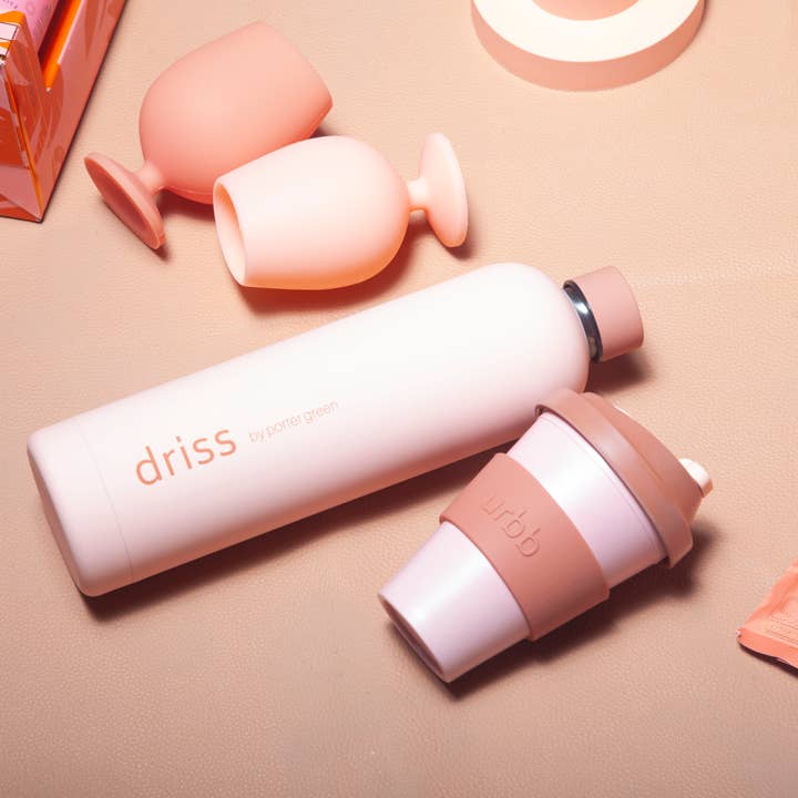 porter green | style + sustainability - Wholesale Water bottle - Terra + Peach |Driss| Insulated Stainless Steel Water Bottle6