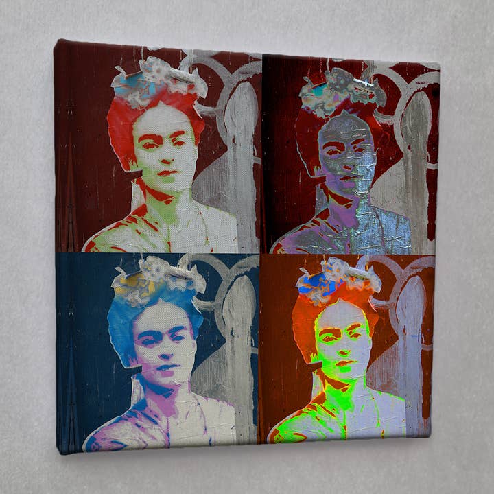 Impresión en lienzo #00464 de Frida Street Art para venta al por mayor de Eicie