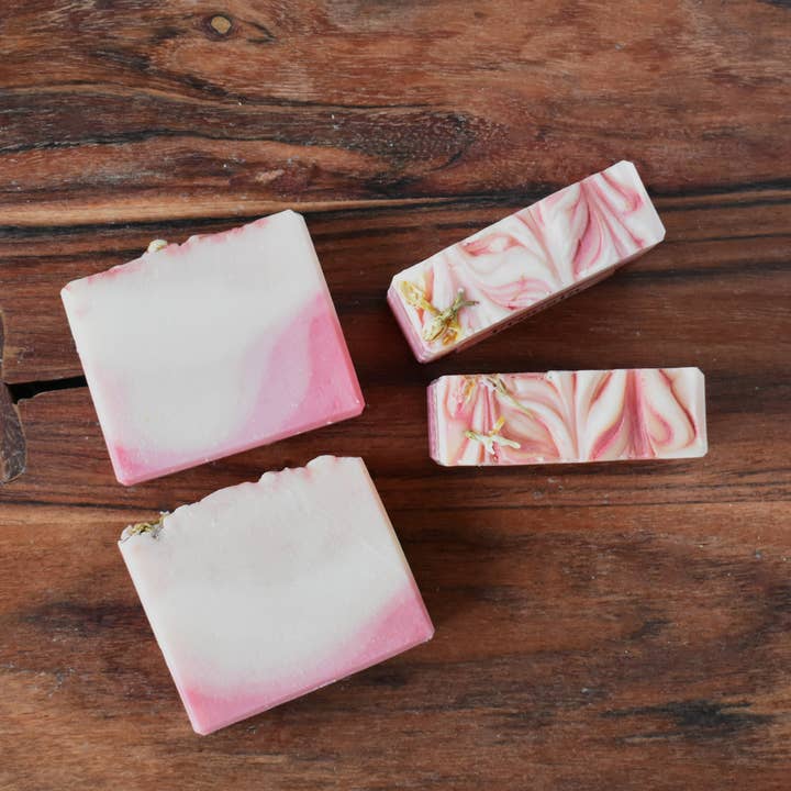 Dragonfly DayDream - Wholesale Bar Soap - APRICOT FREESIA Artisanal Soap4