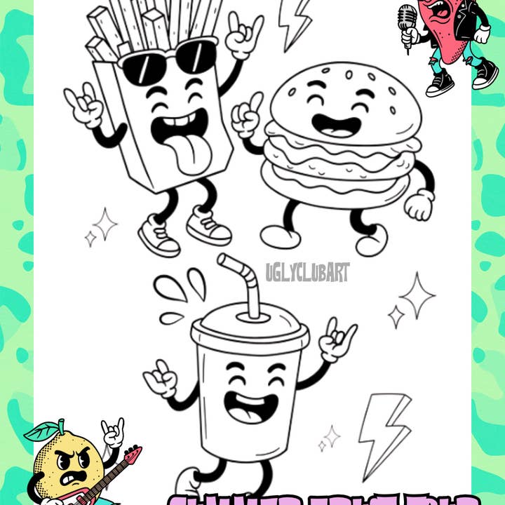 Mindful Colorings - Wholesale Colouring and activity book – adult - Coloring & Activity Book: Summer Fruit Tour5