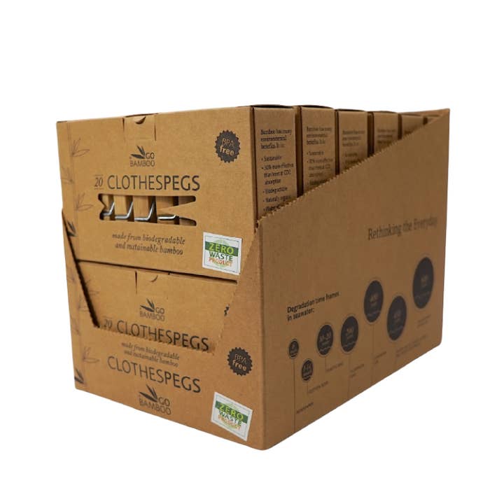 UNIGREEN - Wholesale Clothes Clips - Bamboo clothespins2