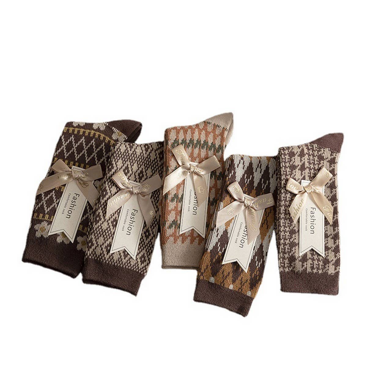 ACCITY - Wholesale Socks - Women's - AUTUMN AND WINTER FASHION WARM MID-CALF SOCKS_CWMS11185