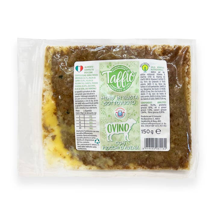 Vacuum-Packed Sheep 150g for wholesale by TAFFIO PET FOOD