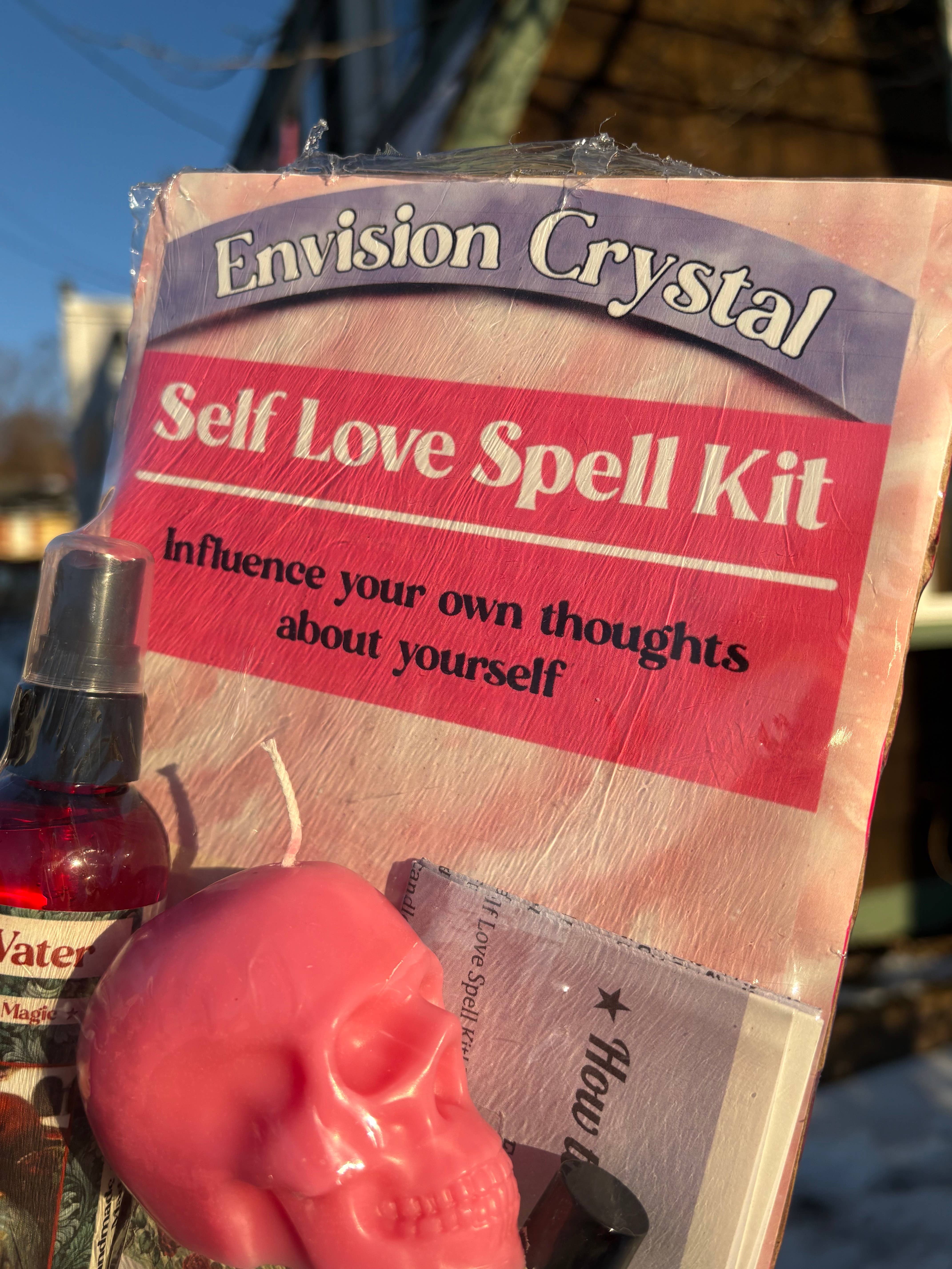 Envision Crystal - Wholesale Meditation Supplies - Self Love Manifestation Spell Kit- Handmade - Ritual Kit3