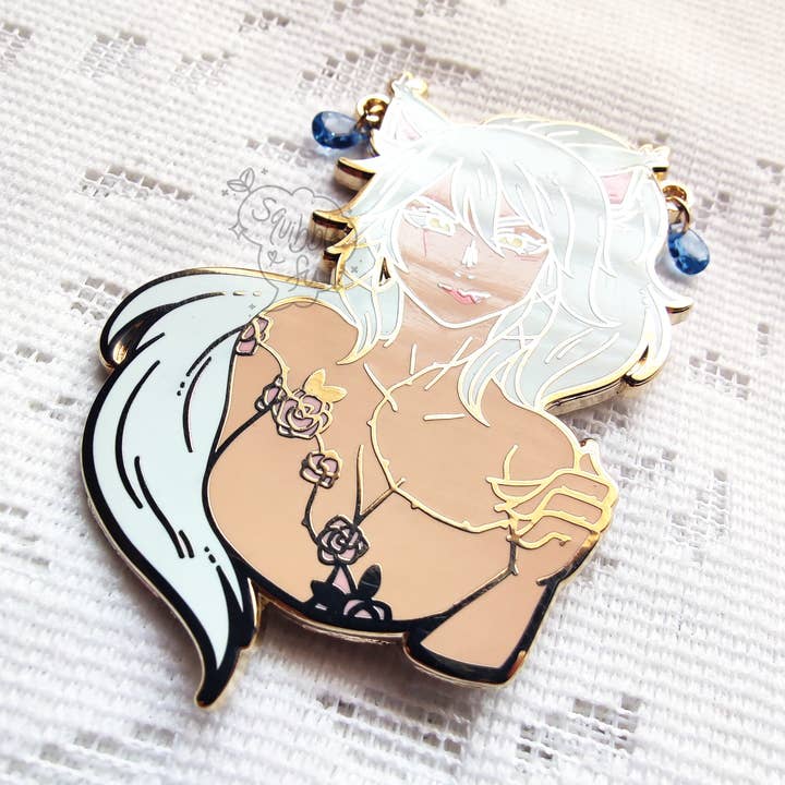 ***DÉPART À LA RETRAITE, dernière chance ! *** Wister Wolf | Épinglette en émail dur pour la vente par squibblefu