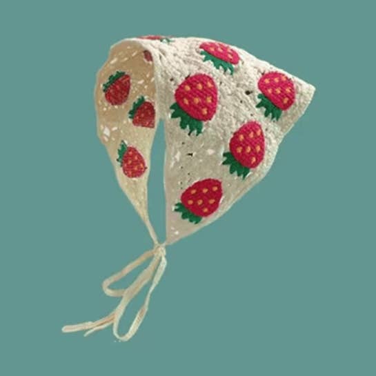 Rebranding Earth - Wholesale Fashion Headband - Women's - Headband with strawnberry pattern  0