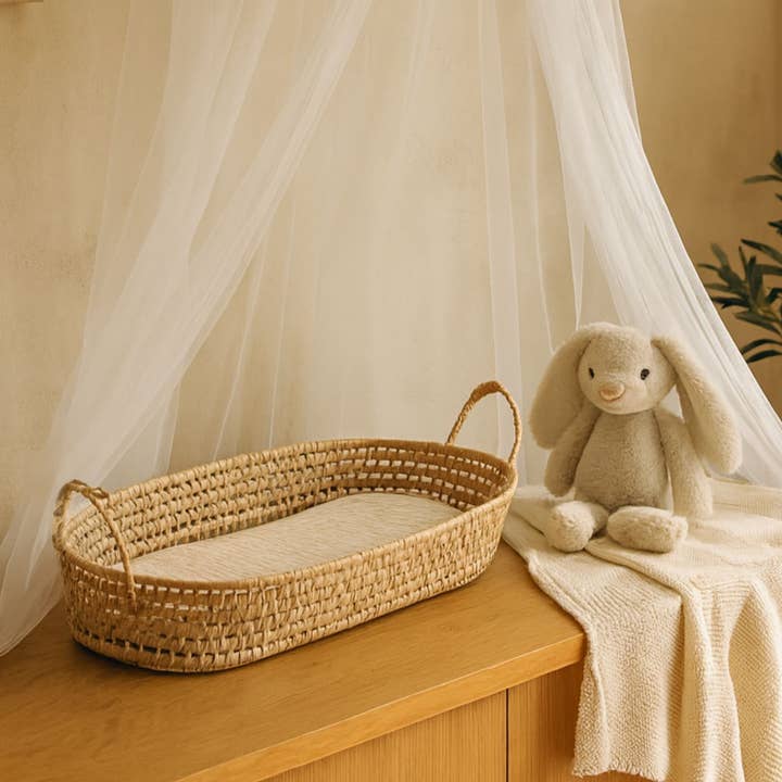 70 cm oval diaper basket for wholesale by Collection Maroc